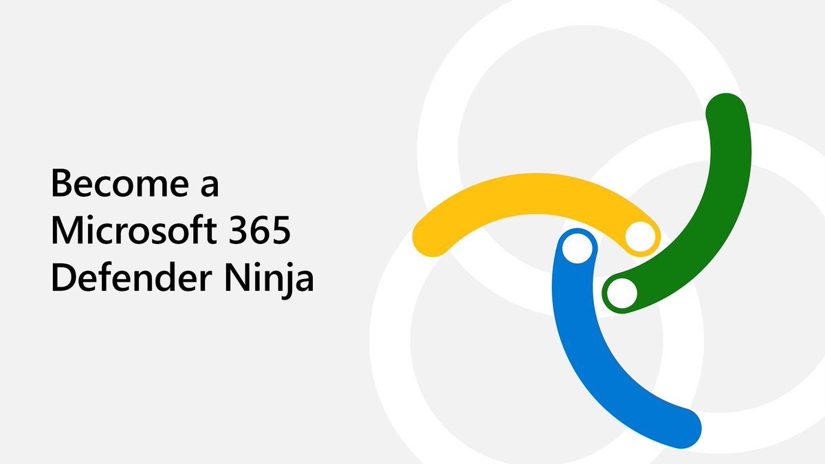 msftsecurity's tweet photo. Take your Microsoft 365 Defender knowledge from the fundamentals to expert level with @HeikeRitter’s training:
https://t.co/Zyoc7aDMo4 https://t.co/xm7y5T4gbt