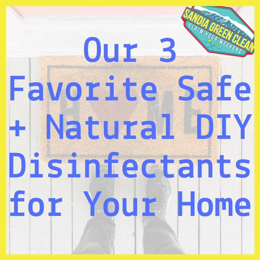 sandiaclean's tweet photo. Making your own natural disinfectants at home is easy! Check out our latest blog post for our three favorite DIY recipes that are safe and effective for your home. https://t.co/NIPnfQheSa https://t.co/4llomNg5cj
