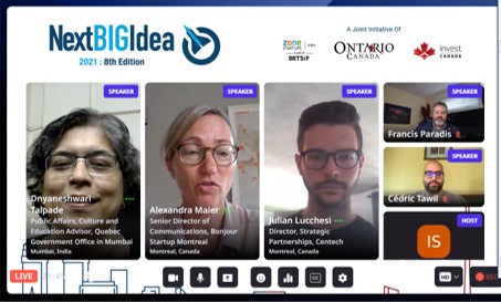 Québec in India tweet media