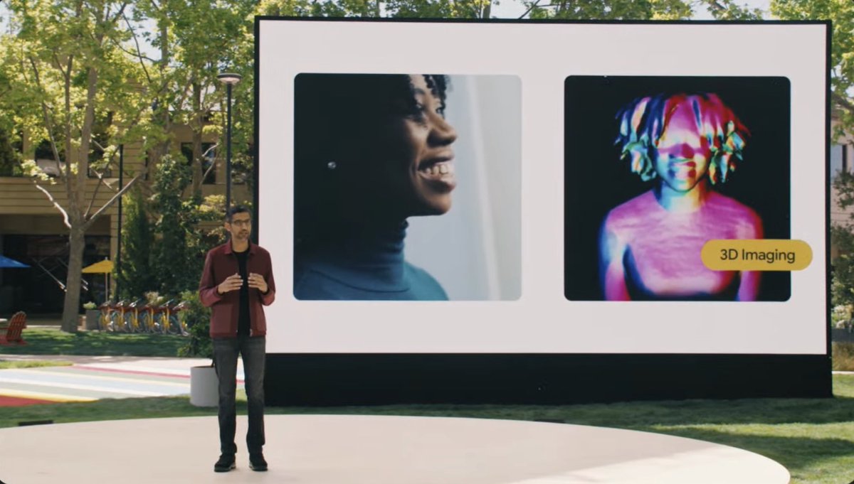 robinhuse's tweet image. #Google is developing its telepresence tech with #ProjectStarline

Will we get a taste of Apples Spatial FaceTime in three weeks?