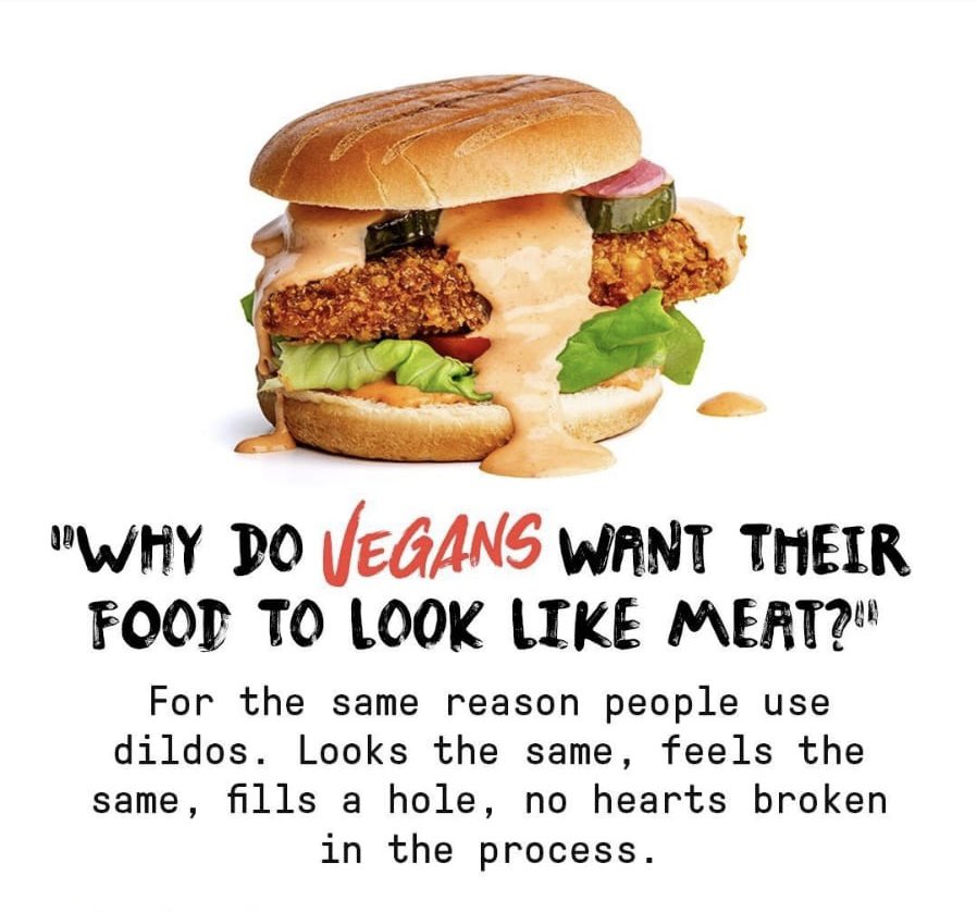 Whoever did this... I love you 😂 #vegan