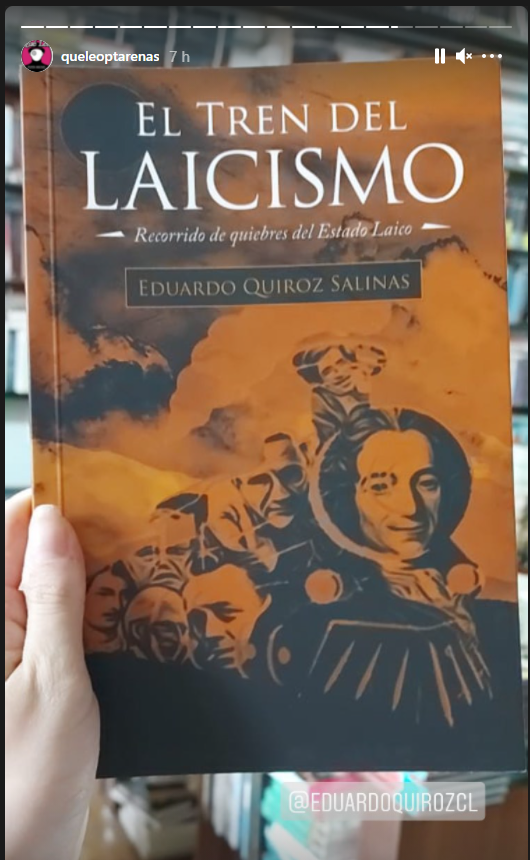 eduardoquirozCL's tweet photo. Si estás o vives en #PuntaArenas no olvides que puedes subir a #ElTrenDelLaicismo en la inigualable @queleoptarenas 
Hoy más que nunca es importante enterarse de las bondades y lo necesario de un #EstadoLaico sólido, capaz de respetar y promotor de la #tolerancia.
#laicismo https://t.co/sL1vqGJx5s