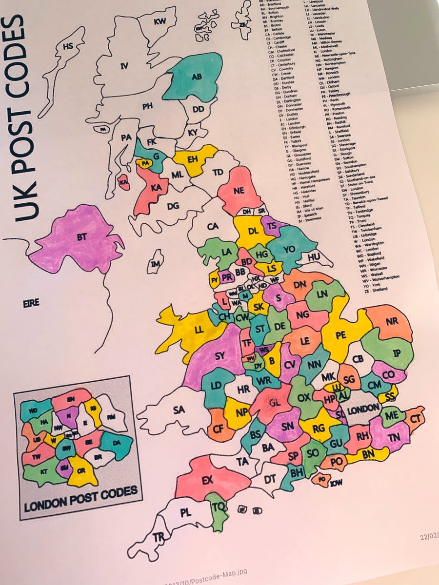 pencilpencil_'s tweet image. 📍UK POSTCODE MAP UPDATE📍
I am terrible at colouring 😳😭 but my #postcodemap is coming along nicely 🎨 Is your postcode coloured in? Who else is filling in a sales map?

#SmallBusiness #shopsmall #etsy #giftideas #MHHSBD #QueenOf #womaninbizhour #inbizhour #YourBizHour #ukbiz✏️