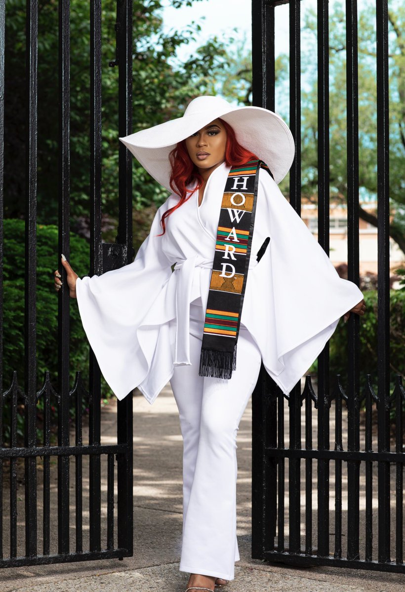 I am the star in any room that I stand in. I stand out — you just my stand in @NICKIMINAJ 

📸 : @jotoombs_  #HowardGrad21 #HBCUGrad