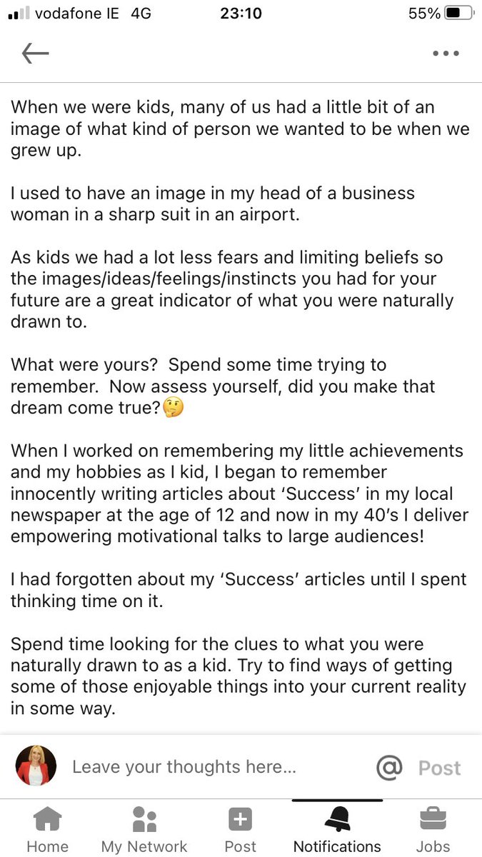 bredamccague's tweet photo. Spend time looking for the clues to what you were naturally drawn to as a kid.

You deserve to a purposeful life.  Please go get it!

#OnlyHereOnce #lifegoals   #lifecoaching #ProjectYou #happiness #motivated #empowered #YouInspired #backingYou 🤘#mindbodysoul #wellness ✨🌟🎉 https://t.co/4ZbNSr3Go5