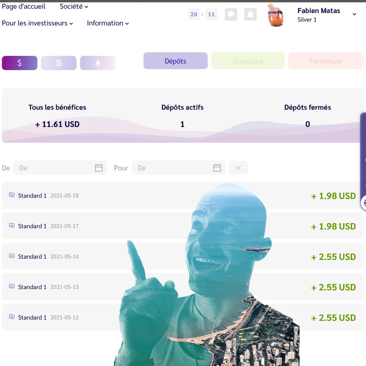 FabienMatas's tweet photo. 🤑5 revenus passifs, qui arrivent en complément de mon job pendant la journée — j’aime ce concept de gagner un peu plus chaque jours🤘
🔹Bientôt j’investirais un peu plus, une fois la confiance établie !
Toi aussi ça te tente ? 
💰Lien dans ma bio
Telegram
https://t.co/mLGThWQHYi https://t.co/6lnW1HA1Kz