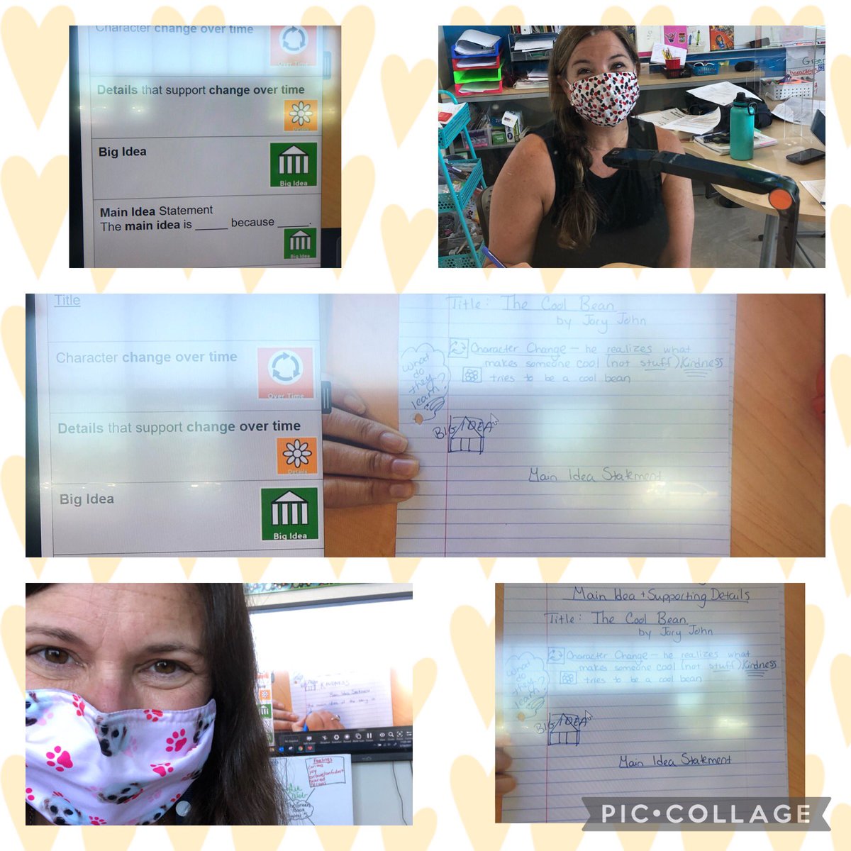 abgerman's tweet image. So much fun today modeling #mainidea and #supportingdetails with text evidence with @lettuceteach class today. It’s always a pleasure to co-teach with Ms. Romaine and exciting to see how quickly and well students grasped and applied #changeovertime to #TheCoolBean! #NowThatsCool