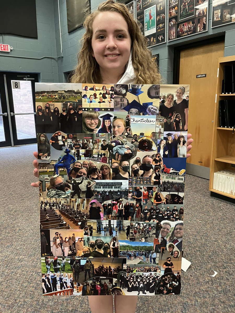 Sydney made our 2020-2021 collage! 😃