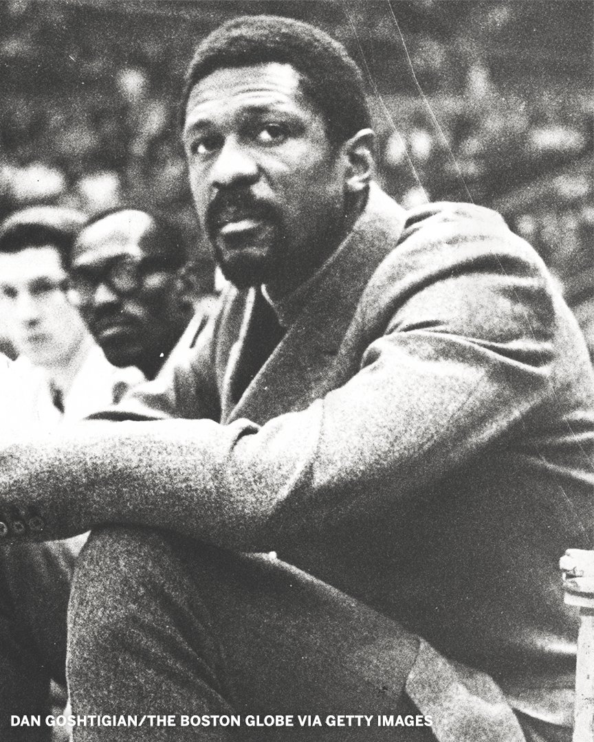 55 years ago today, Bill Russell became the first African-American head coach to in any major pro sport.