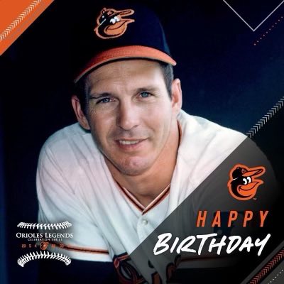 Happy Birthday to my favorite player of All Time & HOFer Brooks Robinson!    