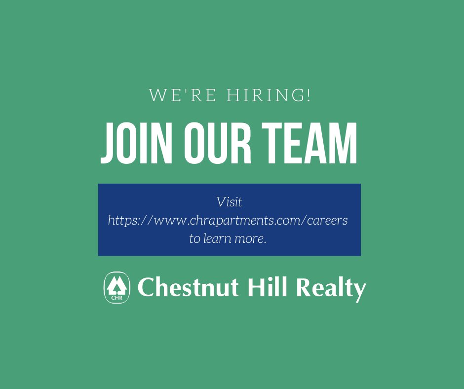 CHR_Careers's tweet photo. Want to work for an award-winning company in the Boston area? We're currently hiring and are looking for people who have a strong commitment to customer service! Learn more about our opportunities: https://t.co/bkwV5jvwCc https://t.co/a6AvVLme6C