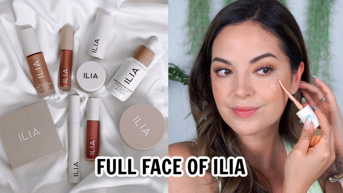 FULL FACE OF <a href="/iliabeauty/">ILIA Beauty</a>  || EASY SPRING MAKEUP TUTORIAL || ILIA BEAUTY REVIEW &amp;... youtu.be/L6RWwcQhmqk
