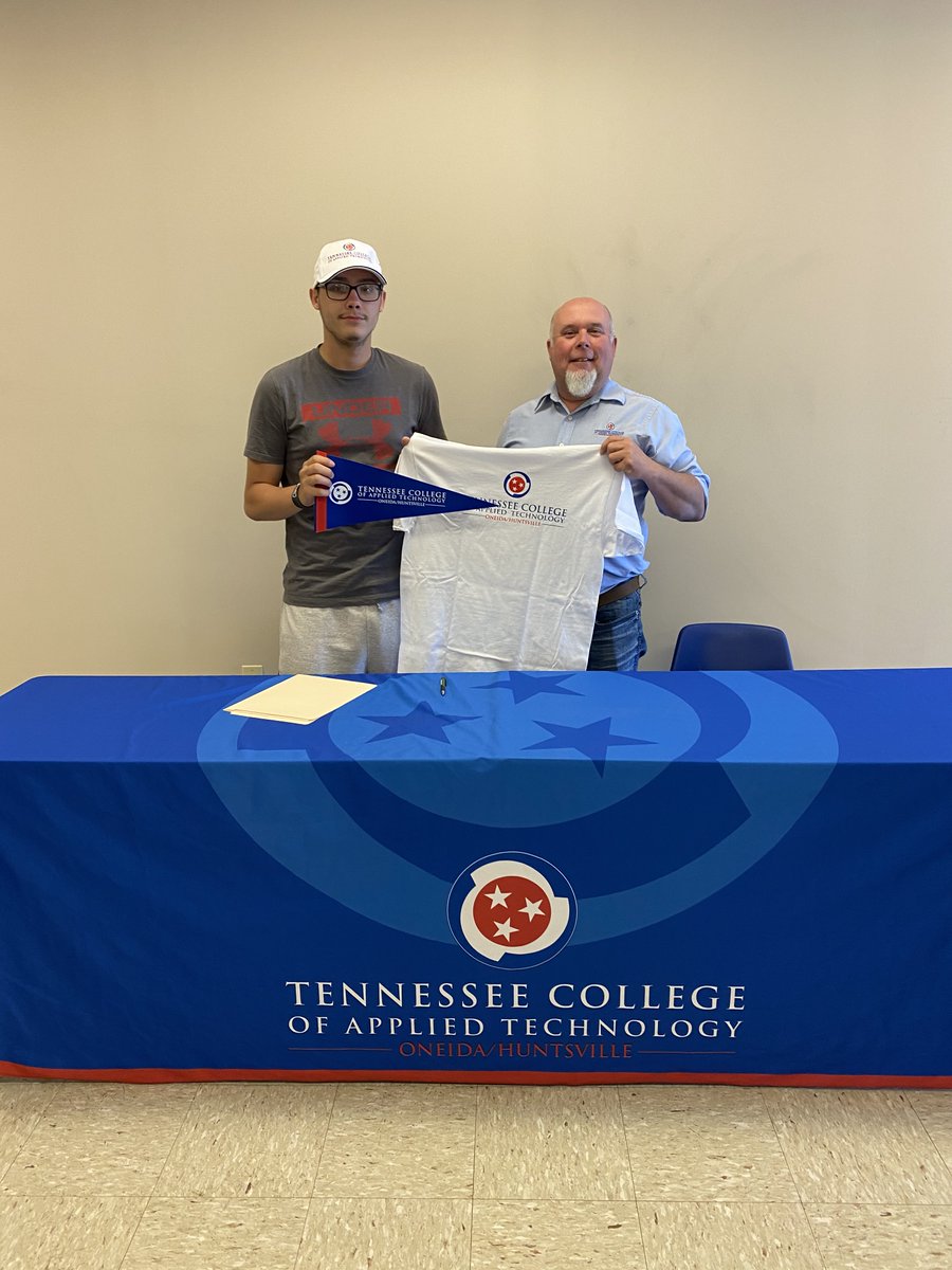 TCATOneida's tweet image. Congratulations to both Crandial Rogers and Titus Slaven for enrolling into our Collision Repair Technology program! Both students have credit in CRT because of their hard work in the program as high school dual enrollees. We are excited to have them back with us this fall!