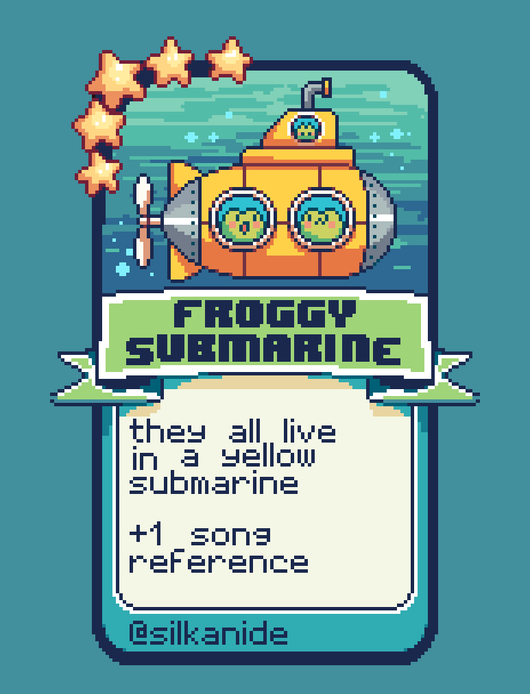 silkanide's tweet photo. closeups cause i got nothing to post 
#pixelart #pixelartist #frogpon #ドット絵 https://t.co/VDqcdmIvjX