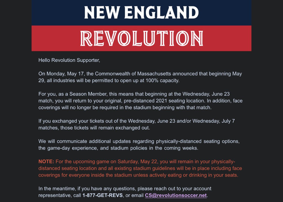 RevsNationBOS's tweet image. Hey Siri, Play Africa by TOTO 

#NERevs  #VAMOSNEREvs  #NETID #MLS #BlessTheRains