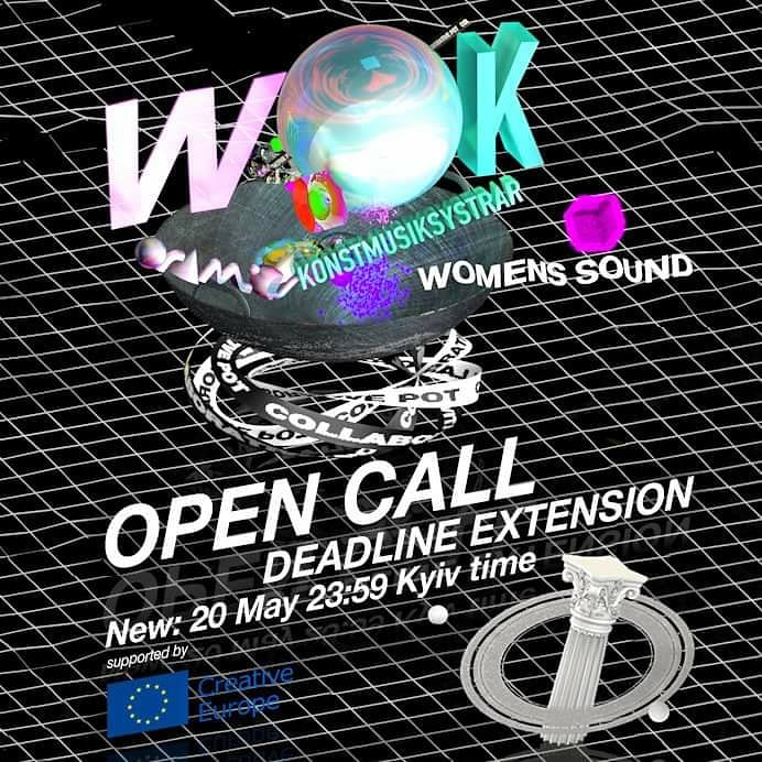Isnt23's tweet photo. #residency for #female #electronic music artists from Sweden, Ukraine and Poland in Kyiv. Apply, the deadline is 20th of May -> https://t.co/WVuRWeqPs4 https://t.co/eD3MxJQcZW