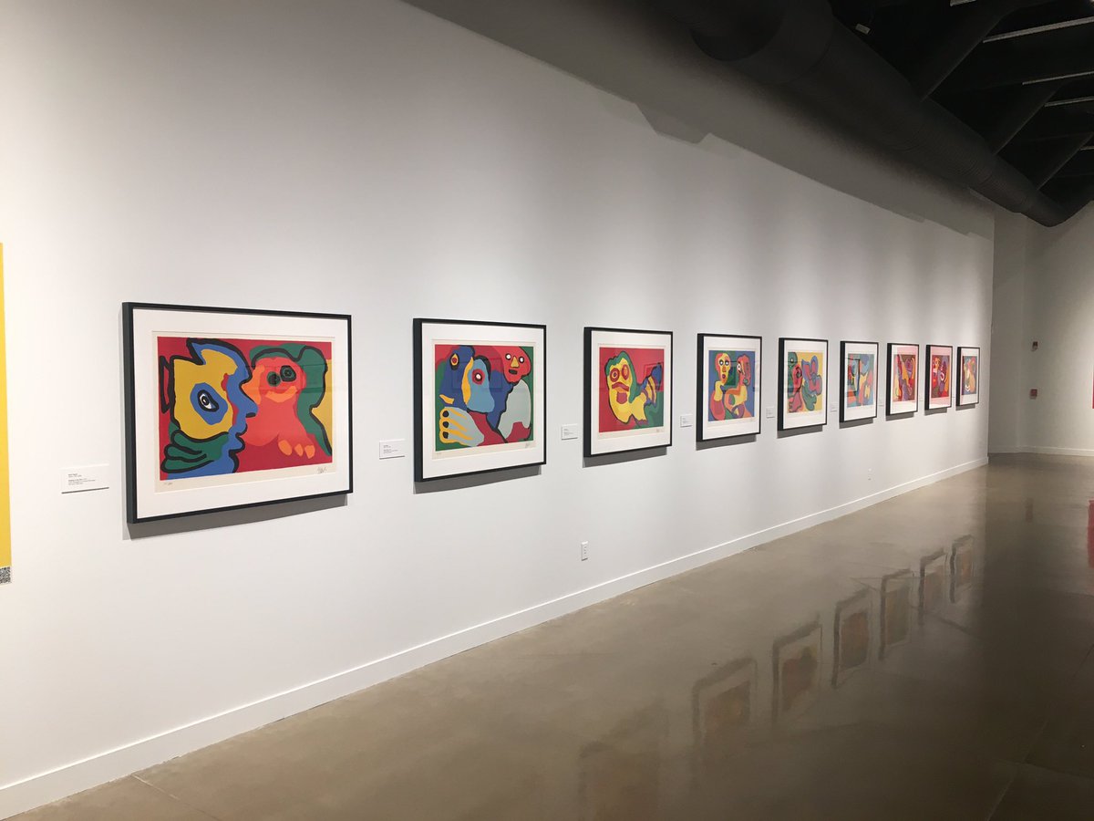 UlrichMuseum's tweet photo. We are so excited to unveil our summer exhibitions—“Art Is a Superpower!” and “On Vacation!”—THIS THURSDAY (5/20)! Come by during gallery hours, 11-5, Monday-Saturday on the lovely @WichitaState campus and see these amazing shows in person. Admission is always free. #wichita https://t.co/o1rHvSlysH