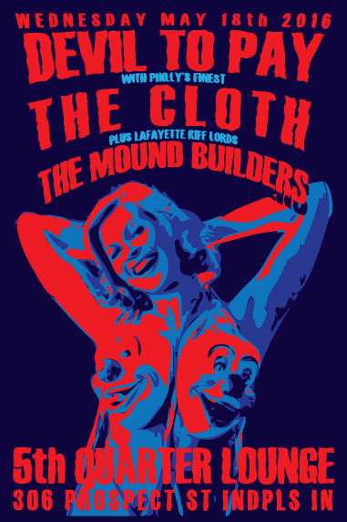 #YDDoDTP: 5 years ago tonight w The Cloth and The Mound Builders