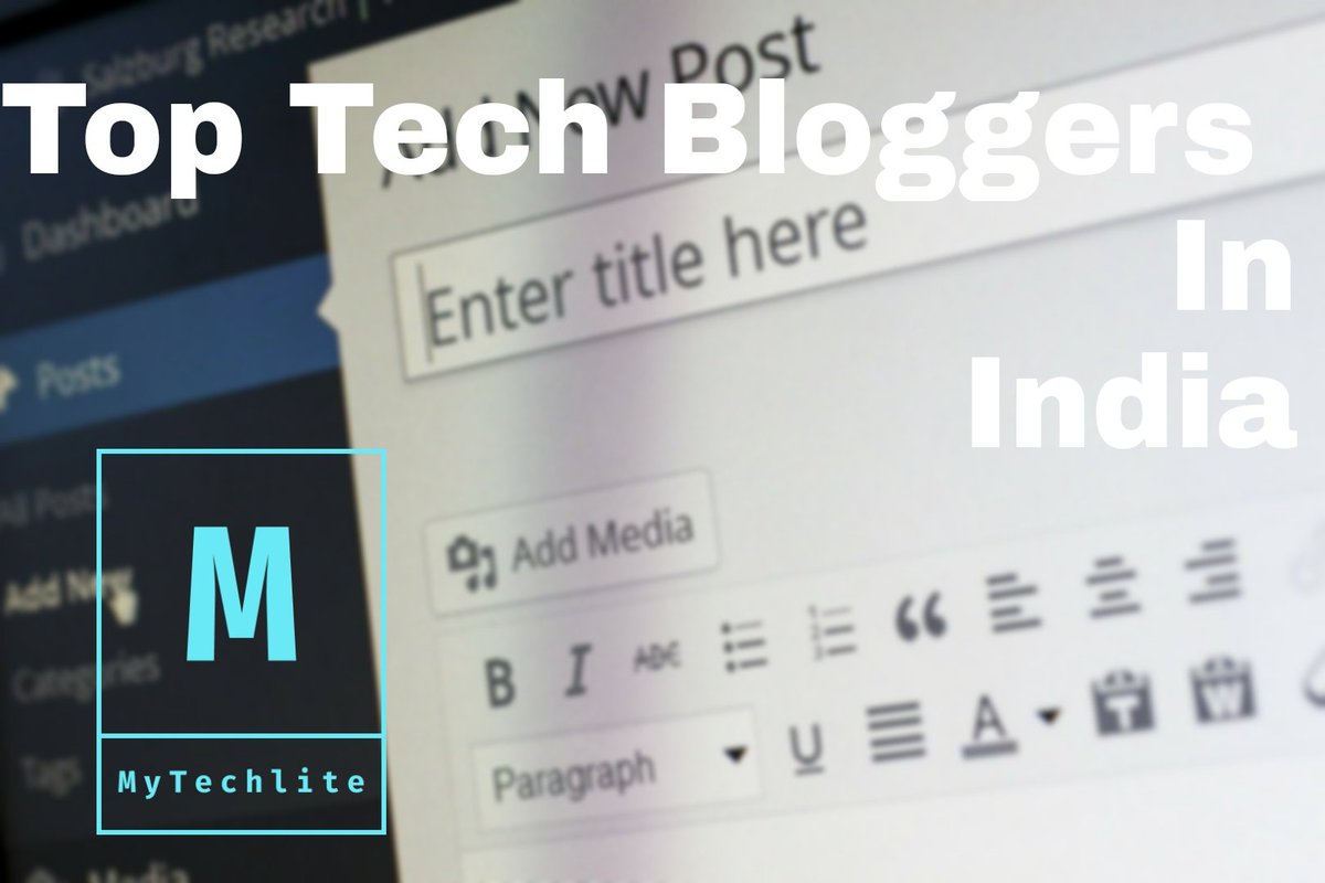 MyTechlite's tweet image. Here&apos;s a list of #top #tech #bloggers in India - 2021

mytechlite.com/top-tech-blogg…

#GoogleIO 
#technology
#tech
#business
#labnol 
#shoutmeloud
#cloud
#time
#software