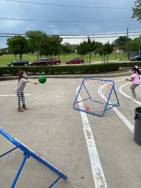 obrienjaimepe's tweet photo. Day 2 of Field Day complete. We started outside and ended up with rainy day Field Day!! But the rain didn’t stop us!! @DudePerfect themed FD with trick shots has been a blast!! https://t.co/MnKzPYzhYp