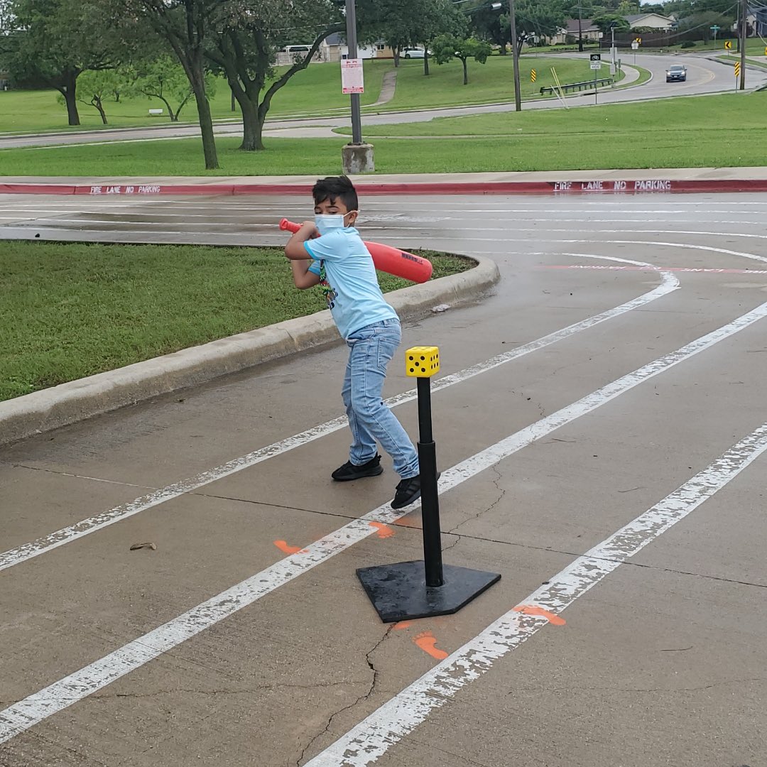 obrienjaimepe's tweet photo. Day 2 of Field Day complete. We started outside and ended up with rainy day Field Day!! But the rain didn’t stop us!! @DudePerfect themed FD with trick shots has been a blast!! https://t.co/MnKzPYzhYp