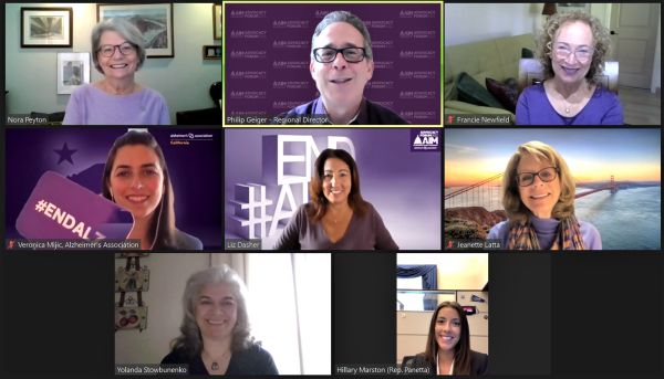 fnewfield2's tweet photo. Thank you Hillary Marston for listening to our stories during #alzforum. We appreciate @RepJimmyPanetta cosponsoring the #AlzCaregiverAct &amp; supporting @NIH funding. We hope you'll cosponsor the #ENACTAct + #AlzCareAct! #ENDALZ @AlzNorCalNorNev https://t.co/AsP4showzl