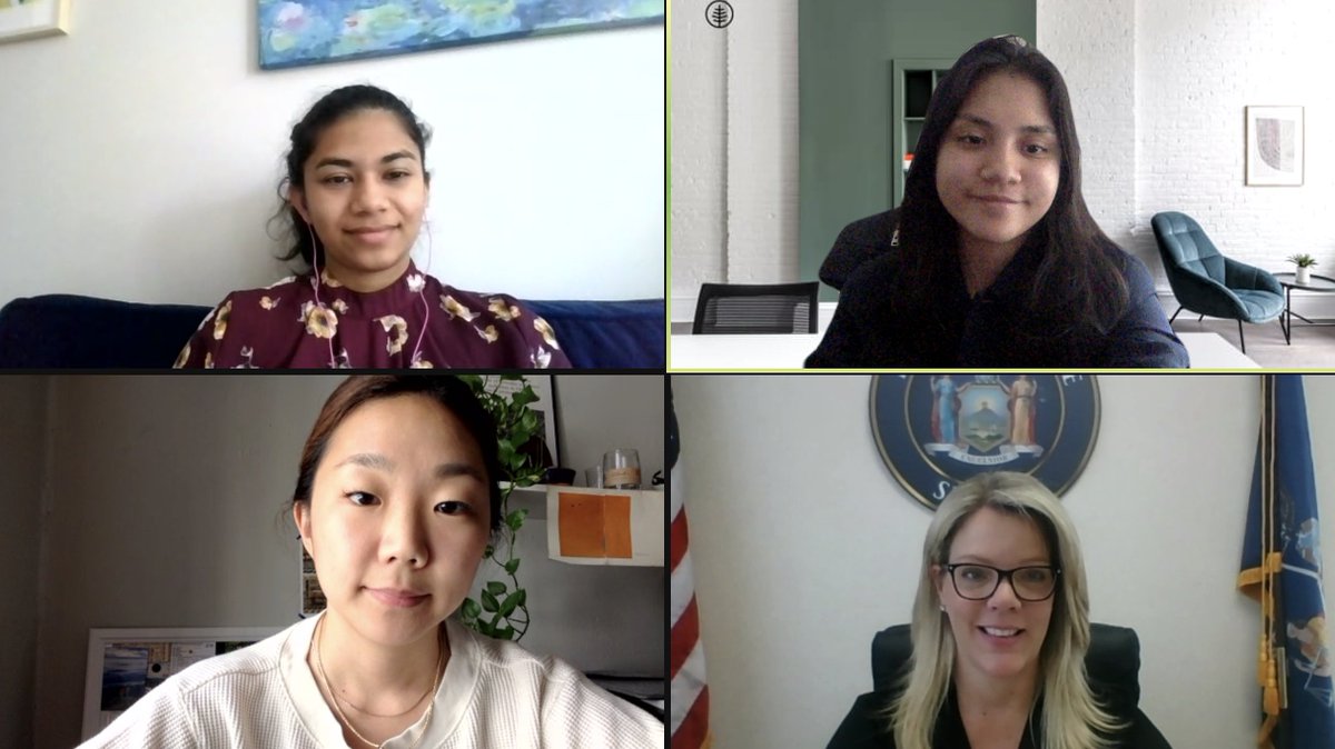 Thank you, Senator <a href="/AlexisWeik/">Senator Alexis Weik</a> for meeting with us today to push for education and health equity in New York for the #APACommunity. We look forward to working with you more in the future!
 #APAInvisibleNoMore