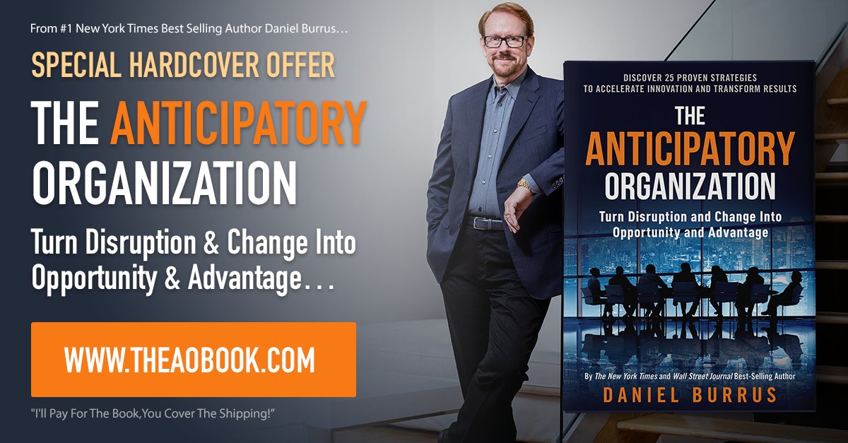 DanielBurrus's tweet image. The #possibilities for #innovation and #disruption have never been greater.
theaobook.com  I'll pay for the book, you cover the shipping