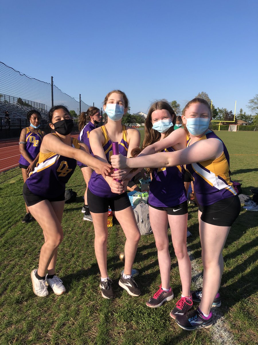 OB girls track off to an 11-0 start!