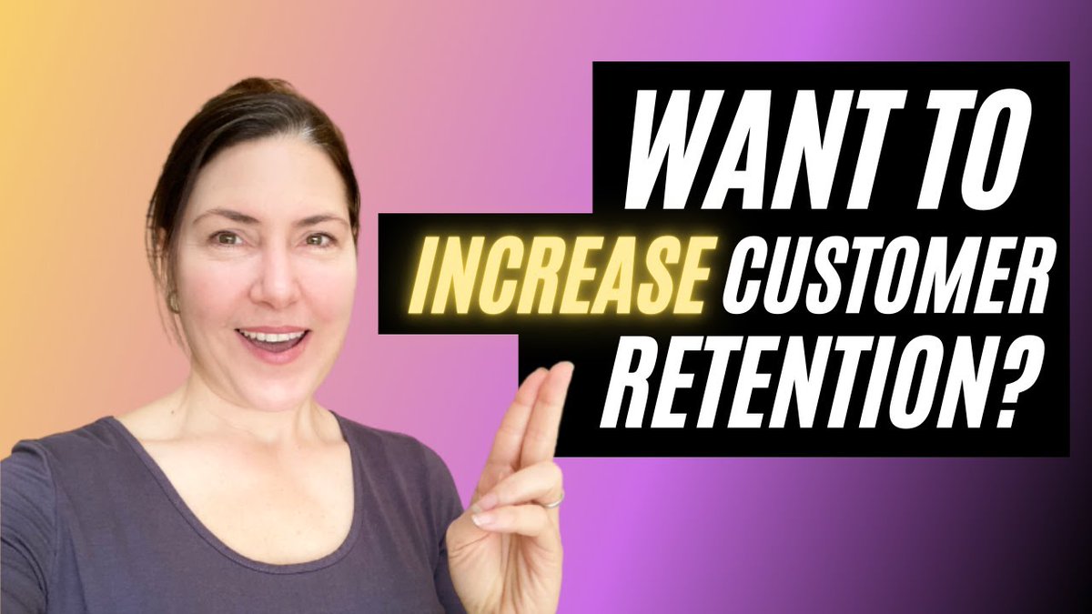 In this clip from the third video in Resilience: An eLearning Series For #Ecommerce Brands, Allison explores different ways to increase customer retention: bit.ly/3onakDb