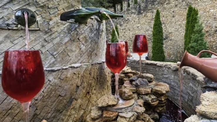 Free Wine Fountain in Italy Now Open To The Public • Winetraveler