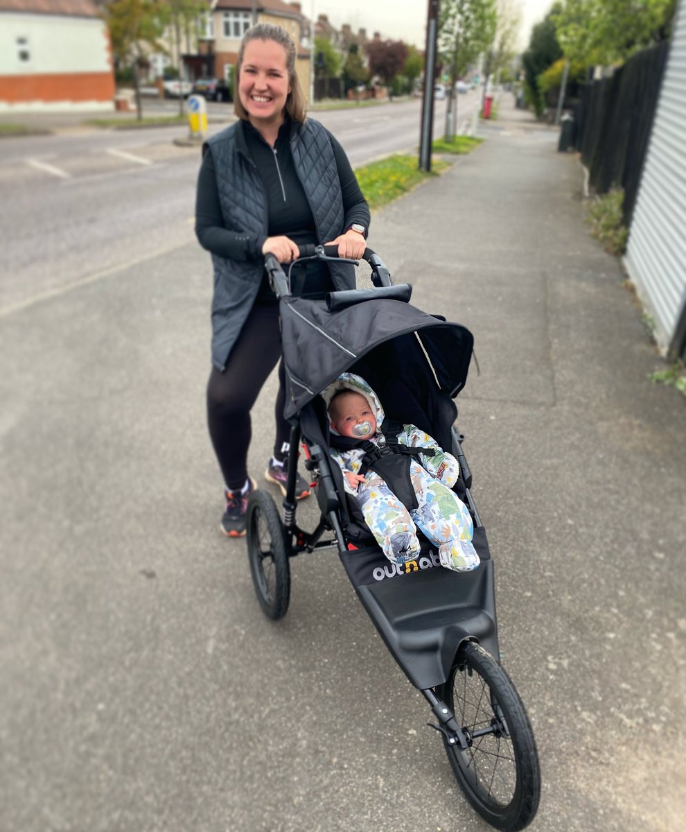 CharlOTte_Paeds's tweet photo. There’s a new running coach in town & I’m pretty excited about it! 👶 Love the freedom of being able to go #running as & when I want with Isla in tow & not having to worry about someone being available to look after her! She’s loves the excitement too! #MatLeave #RunningBuggy https://t.co/vVYsdaBqb8