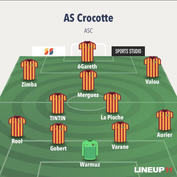 La compo pour le tournoi de ce soir :
(Qui a débuté à 22h) 
#ClubPro #Fifa21

Merci d’avance à @PNK_KKK pour l’organisation