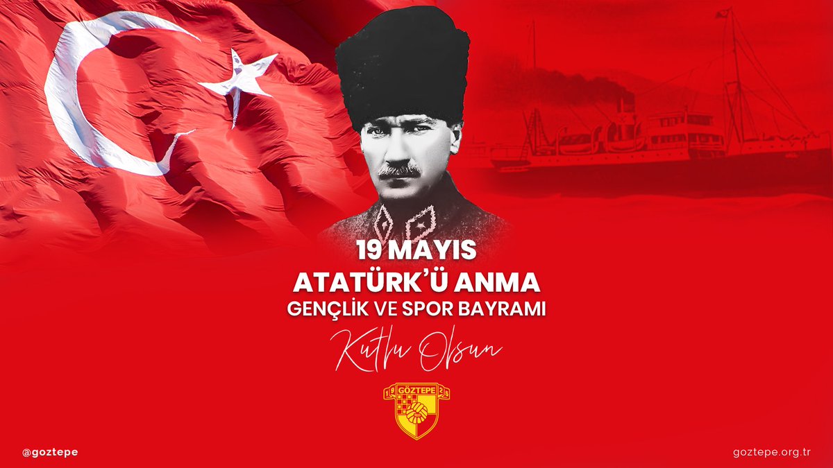 19 Mayıs Atatürk’ü Anma, Gençlik ve Spor Bayramı Kutlu Olsun🇹🇷

“Gençler, cesaretimizi güçlendiren ve sürdüren sizlersiniz. Siz almakta olduğunuz terbiye ve kültür ile insanlık değerinin, vatan sevgisinin en değerli örneği olacaksınız”

Mustafa Kemal ATATÜRK

#19Mayıs