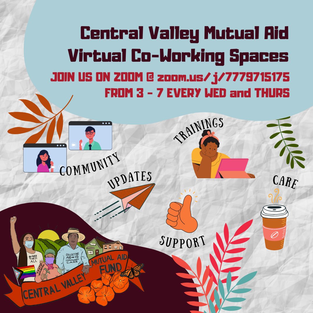 📣 Calling all bilingual folks in our Valley, we need all hands on deck to help make calls! ⁣⁣⁣
⁣⁣⁣
📍Join our virtual co-working spaces from 3-7 PM Wednesdays and Thursdays!! 
⁣⁣
(note: these spaces feel like a virtual cafe or library ☺️☕️)