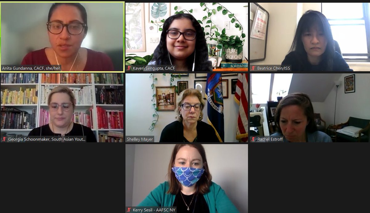 A huge thank you to Senator <a href="/ShelleyBMayer/">Senator Shelley Mayer</a> and her team for meeting with us to talk about #APACommunity experiences and our legislative priorities to ensure equity for our diverse communities across New York State.
#APAInvisibleNoMore