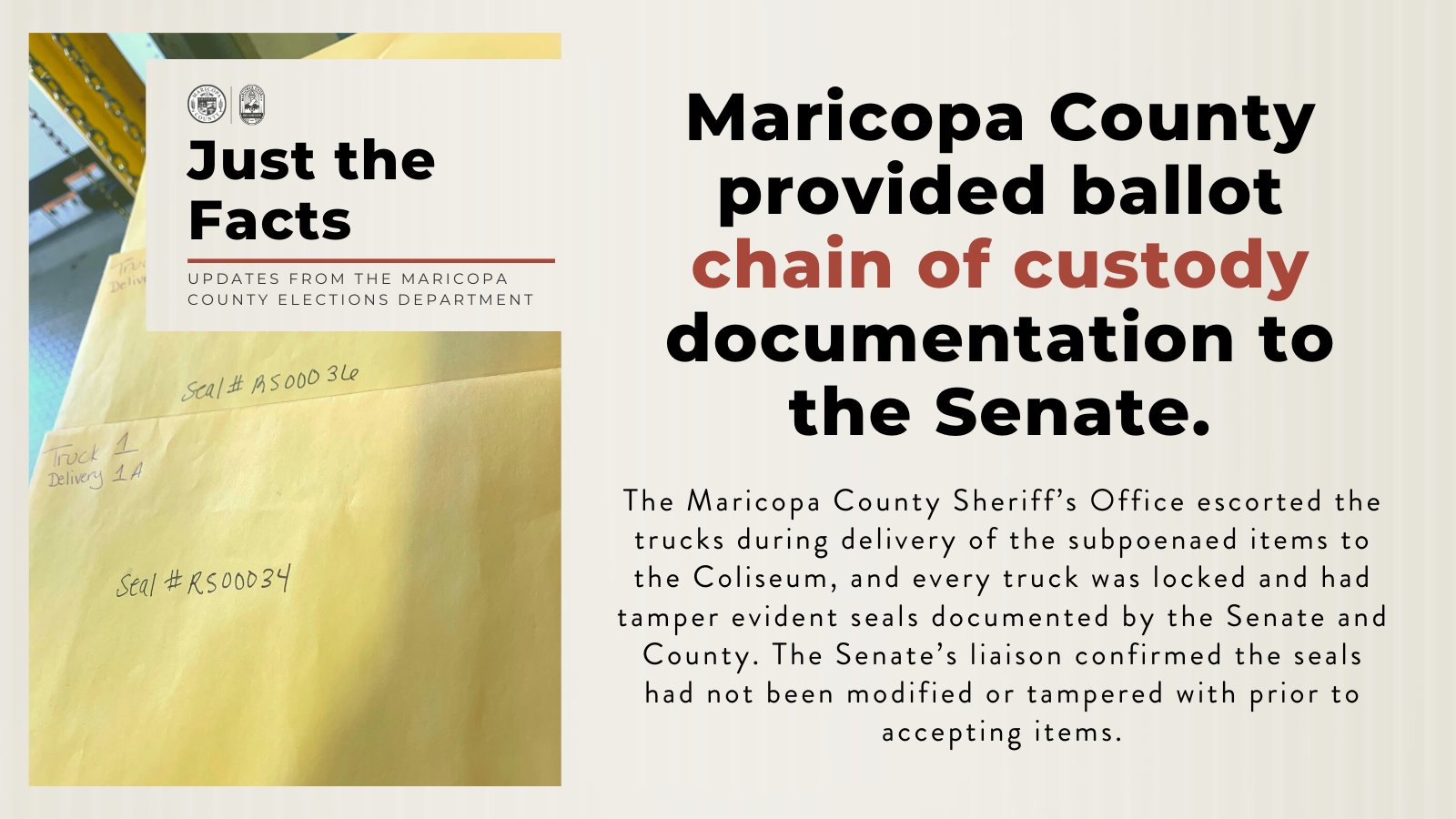 Maricopa County Elections Department on Twitter "In preparation for