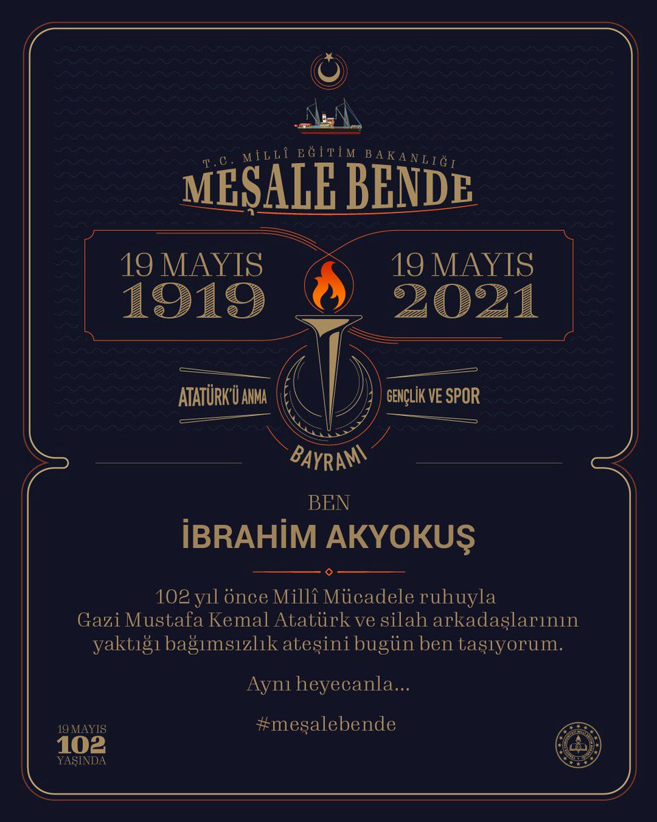 halilakyokus's tweet image. #meşalebende