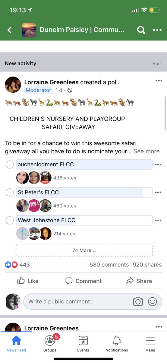 GlendeeC's tweet photo. Please vote for Glendee on the dunelm paisley community support group shown on the previous tweet’s competition  🥰 https://t.co/ovVkFTZrGn