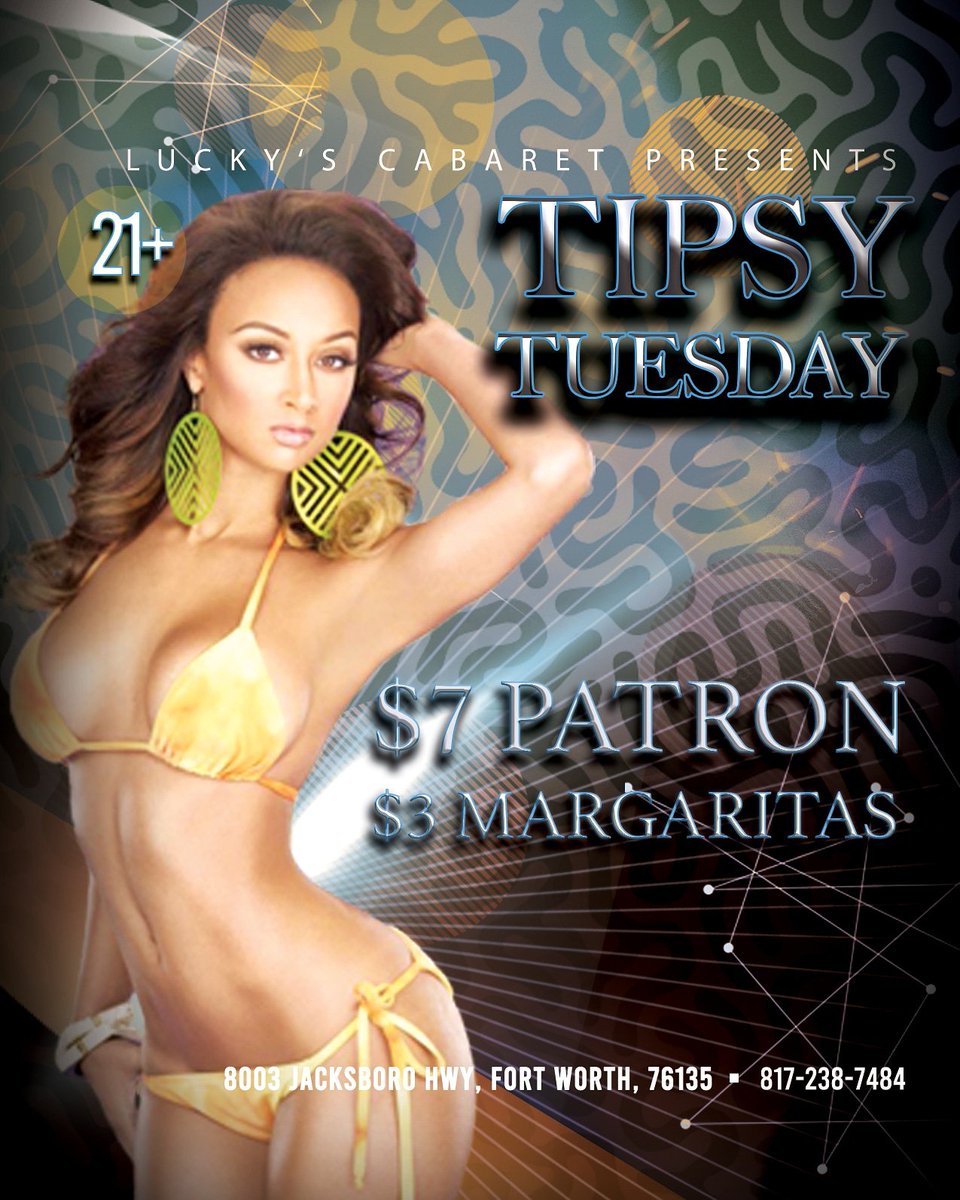 luckyscabarettx's tweet photo. #tequilatuesday #stripclublife https://t.co/uCzJDBnmO9