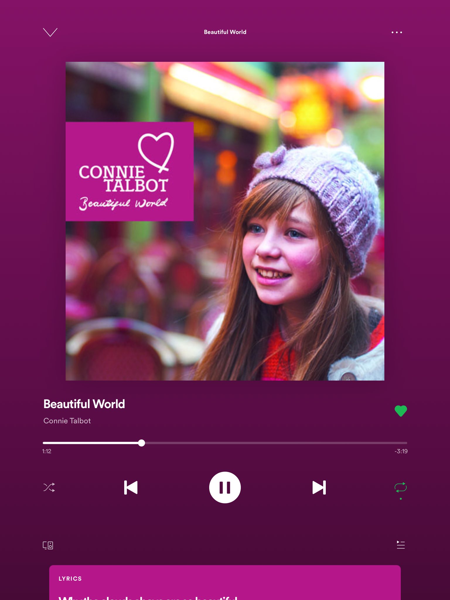 Connie Talbot lyrics with translations