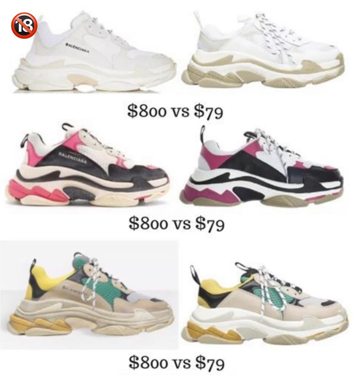 These Balenciaga Triple S Sneakers Dupes Are Just As Great As The Original   SHEfinds