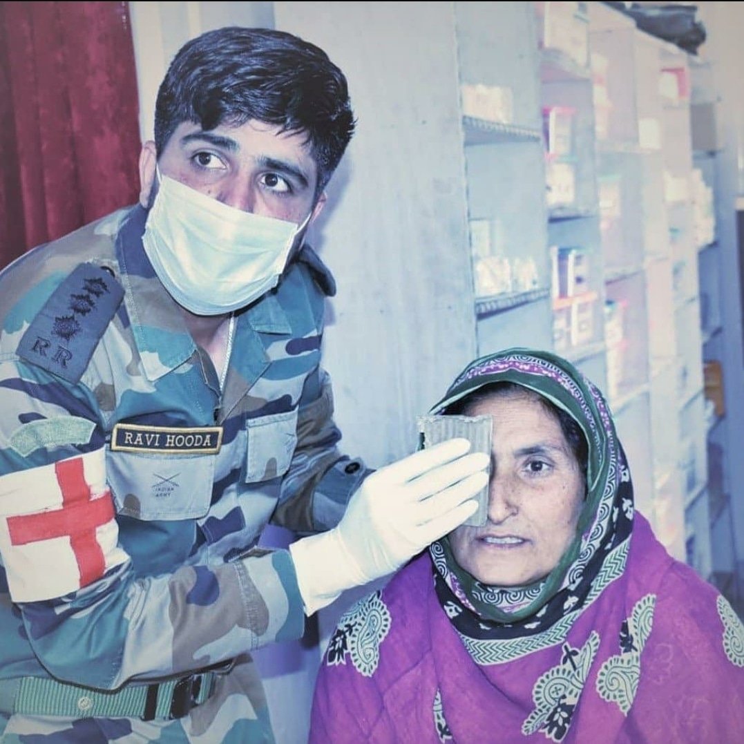 'HEALTHY CITIZENS ARE THE GREATEST ASSET ANY COUNTRY CAN HAVE' #IndianArmy ensuring better health in #Kashmir