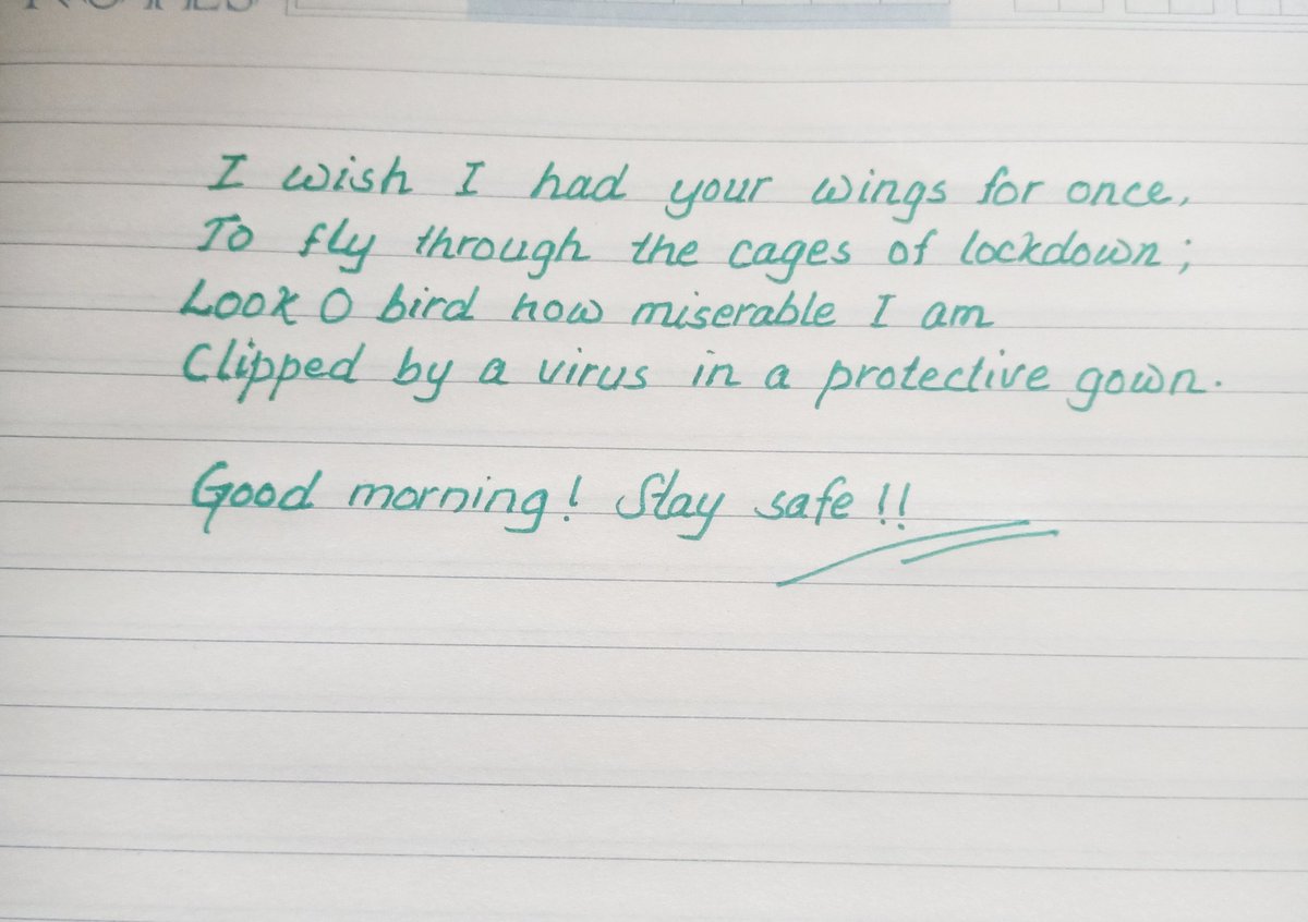 SansarMalla's tweet photo. Good Morning! Stay safe and sing the #LockdownSong https://t.co/P3ok2rqH6q