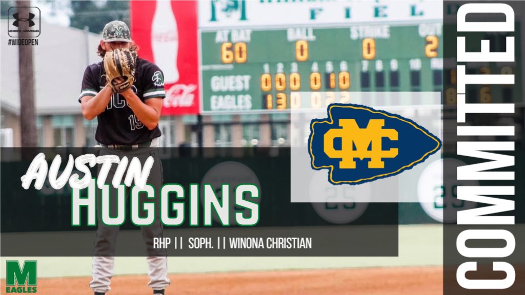 MCCEaglesBSB's tweet photo. Congrats to RHP @austinhuggins36 on his commitment to @GoChoctaws_BB! https://t.co/eQSOHTaYZ4
