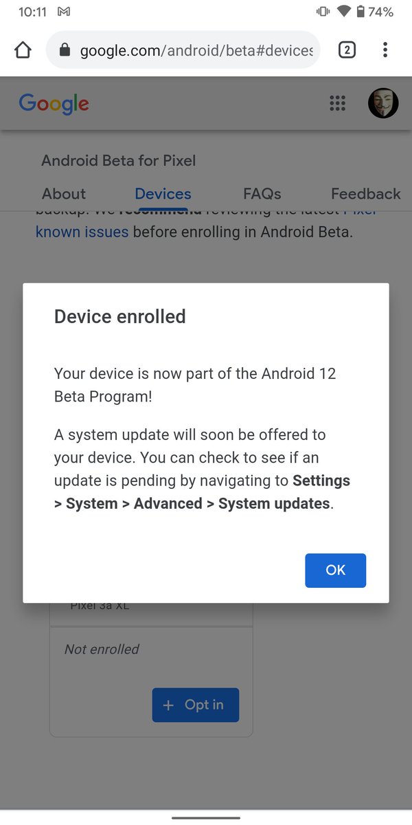 Tech6_MY's tweet photo. Android 12 
Lets Go https://t.co/8UGBJpzmcq
