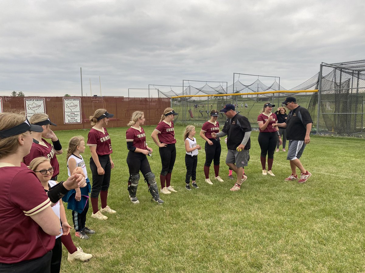 We had our own cheering section tonight,  the Crimson 8U Storm Team came to watch the Varsity &amp; were they loud!!! Thank you <a href="/mhosmann/">Mark Hosmann</a> <a href="/elliehosmann/">Ellie Hosmann</a> for organizing &amp; getting them to the game.  We Loved it #CrimsonFamily #goodluckcharms 
#FutureCrimsonStars #emily
<a href="/MGActivities/">Crimson Activities</a>