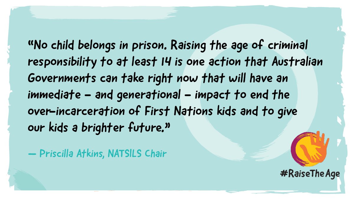 The RACGP strongly urges all Australian governments to #raisetheage of criminal responsibility from 10 to 14 years of age and stop intergenerational harm. Support the campaign: bit.ly/3op8RMx
