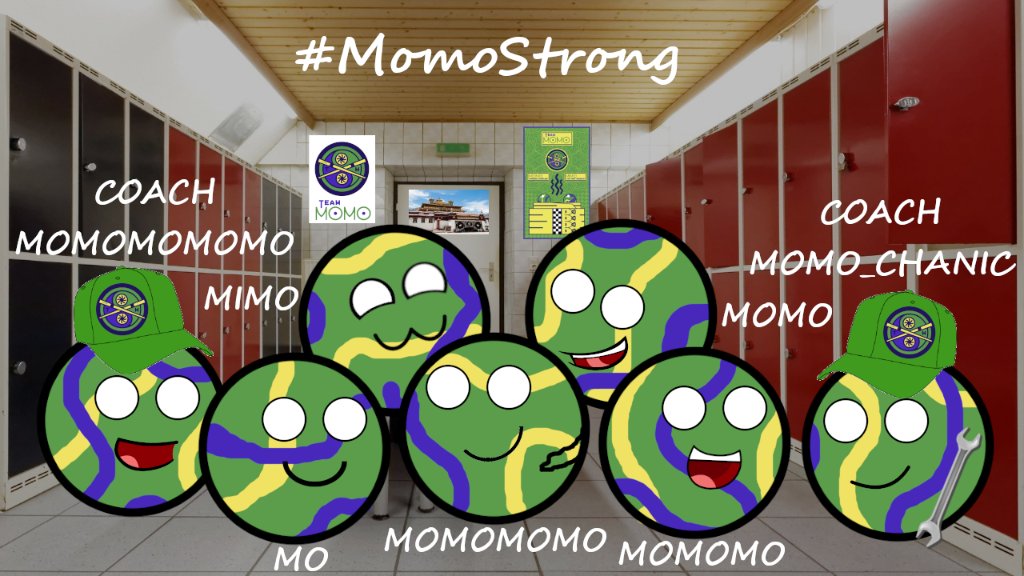 <a href="/slwrabbits/">Still Life With Rabbits</a> <a href="/TeamMomo_JMR/">🟣Team Momo🟢</a> <a href="/momo_chanic/">🥉🥉 Team Momo 🥉🥉</a> <a href="/MomomomoJMR/">Momomomo</a> <a href="/MomomoJMR/">Momomo</a> <a href="/momo_jmr/">Momo</a> <a href="/JMR_Mo/">Mo</a> 

It's not a group hug but here's our group photo after the Sand Practice Race. Also some encouraging words for the team and fans:

"No matter what happens! Always be #MomoStrong!"