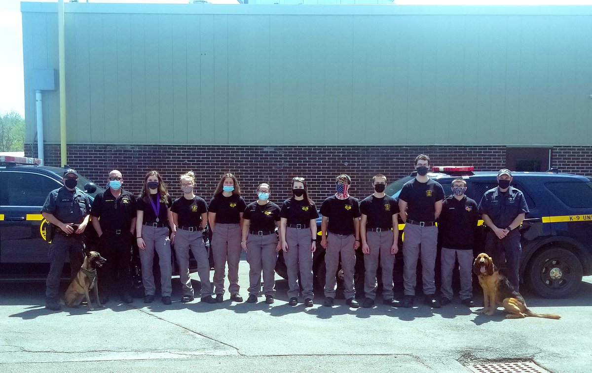 CiTi_BOCES's tweet photo. Our Public Safety & Justice class was visited by NYS Troopers for a K-9 Police Dog presentation! #BuildYourFutureWithCTE https://t.co/bcPaDOmBmc
